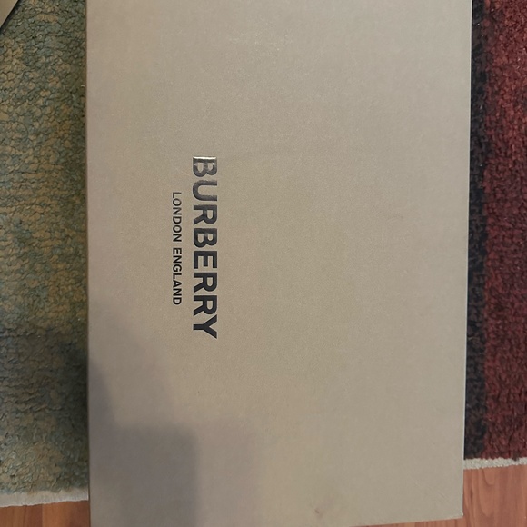 Burberry Check Cashmere Scarf Colour: Archive Beige - Picture 8 of 8